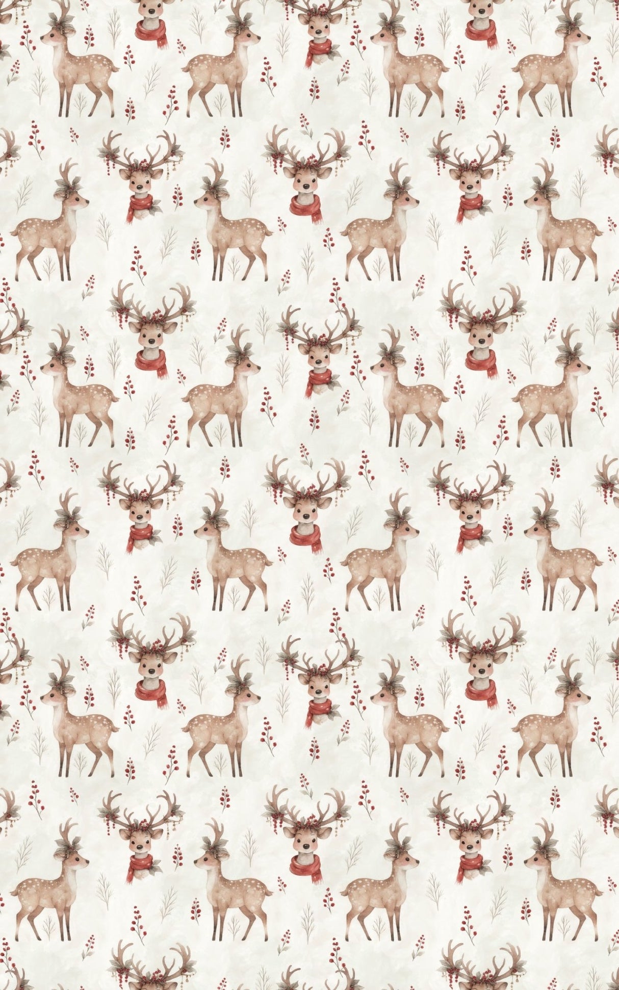 Reindeer Charm - London Penny Gift Wrap