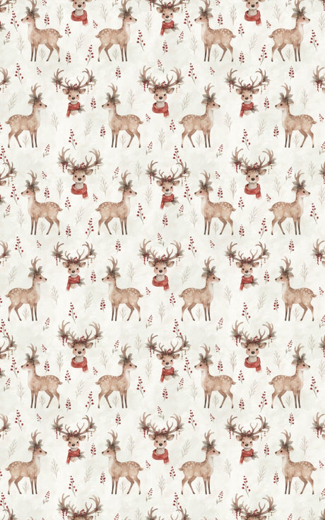 Reindeer Charm - London Penny Gift Wrap
