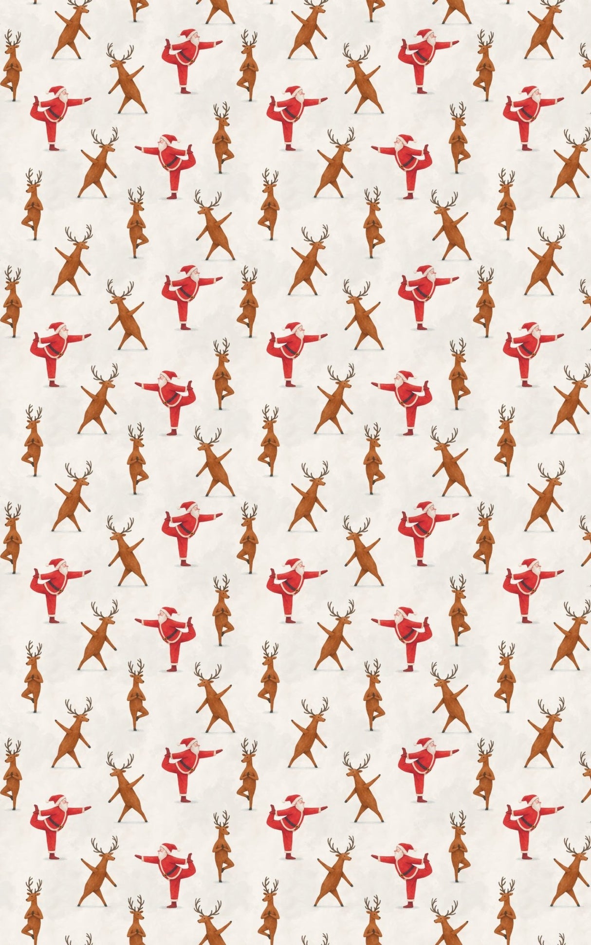 The Jolly Yoga Squad - London Penny Gift Wrap