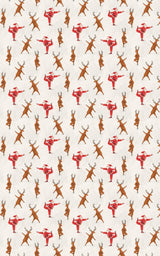 The Jolly Yoga Squad - London Penny Gift Wrap