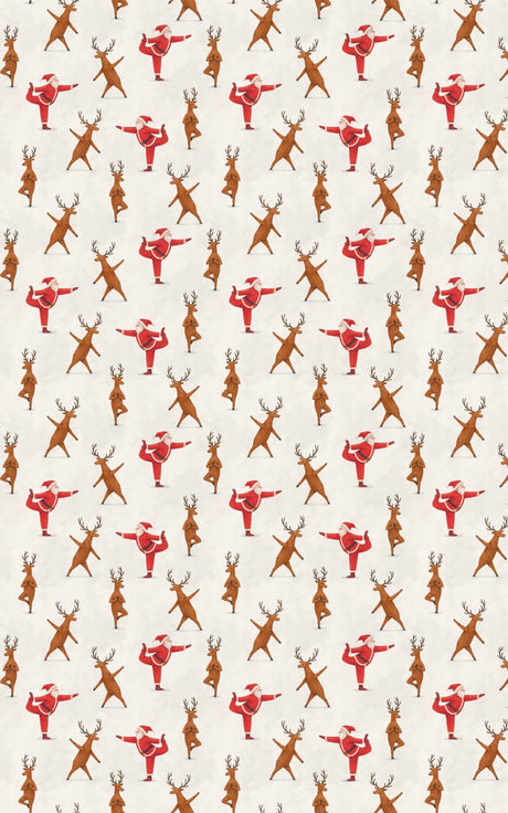 The Jolly Yoga Squad - London Penny Gift Wrap