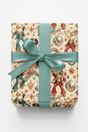 LIMITED TIME | Retro Christmas Dance Party Wrapping Paper - London Penny Gift Wrap
