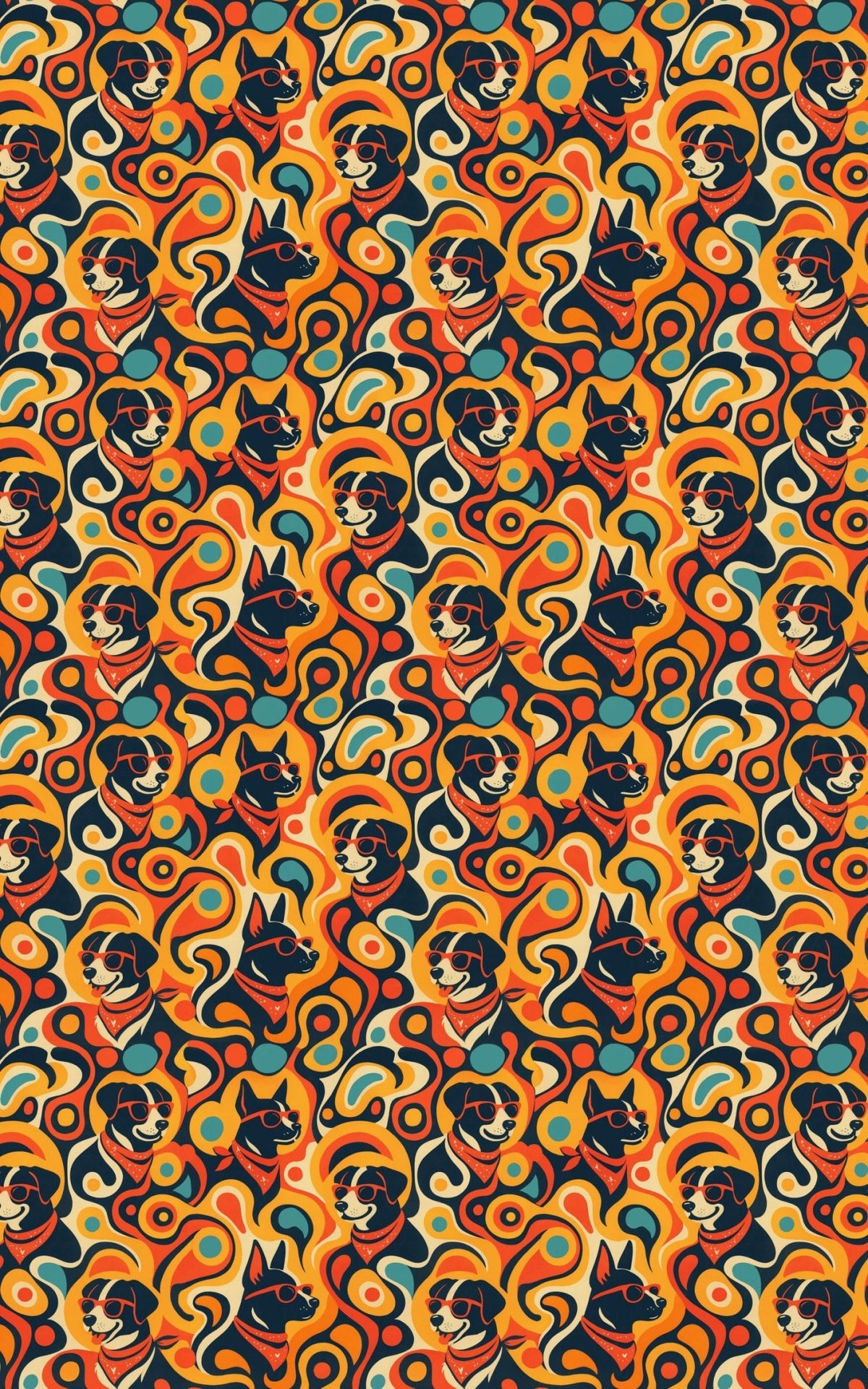 Retro Rover - London Penny Gift Wrap