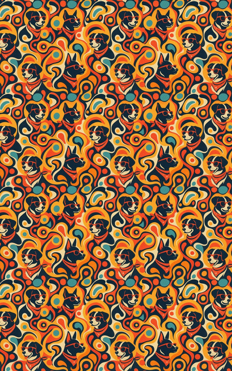 Retro Rover - London Penny Gift Wrap