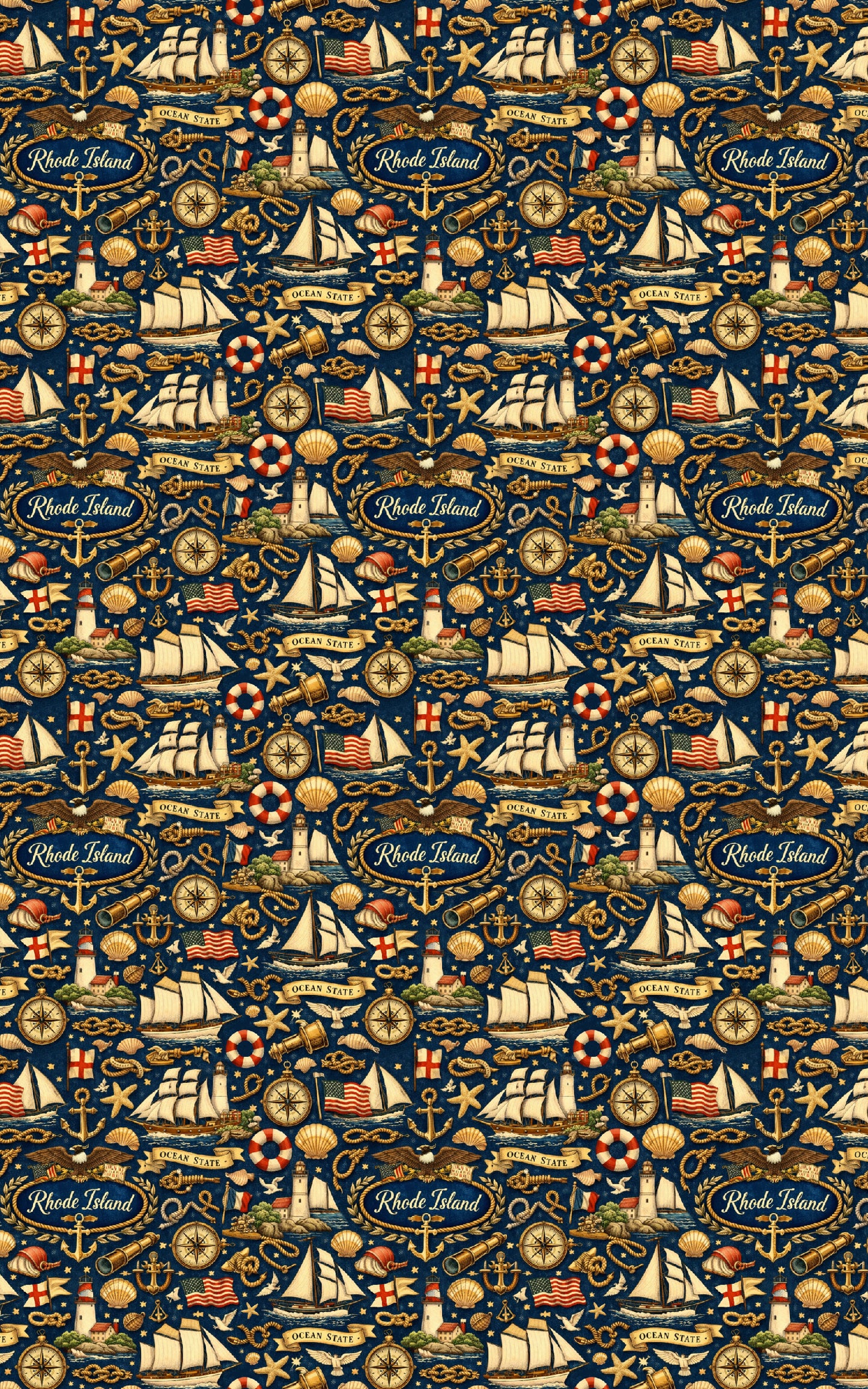 Rhode Island Nautical Charm