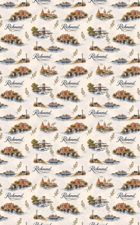 Richmond Monument Avenue Glow - London Penny Gift Wrap