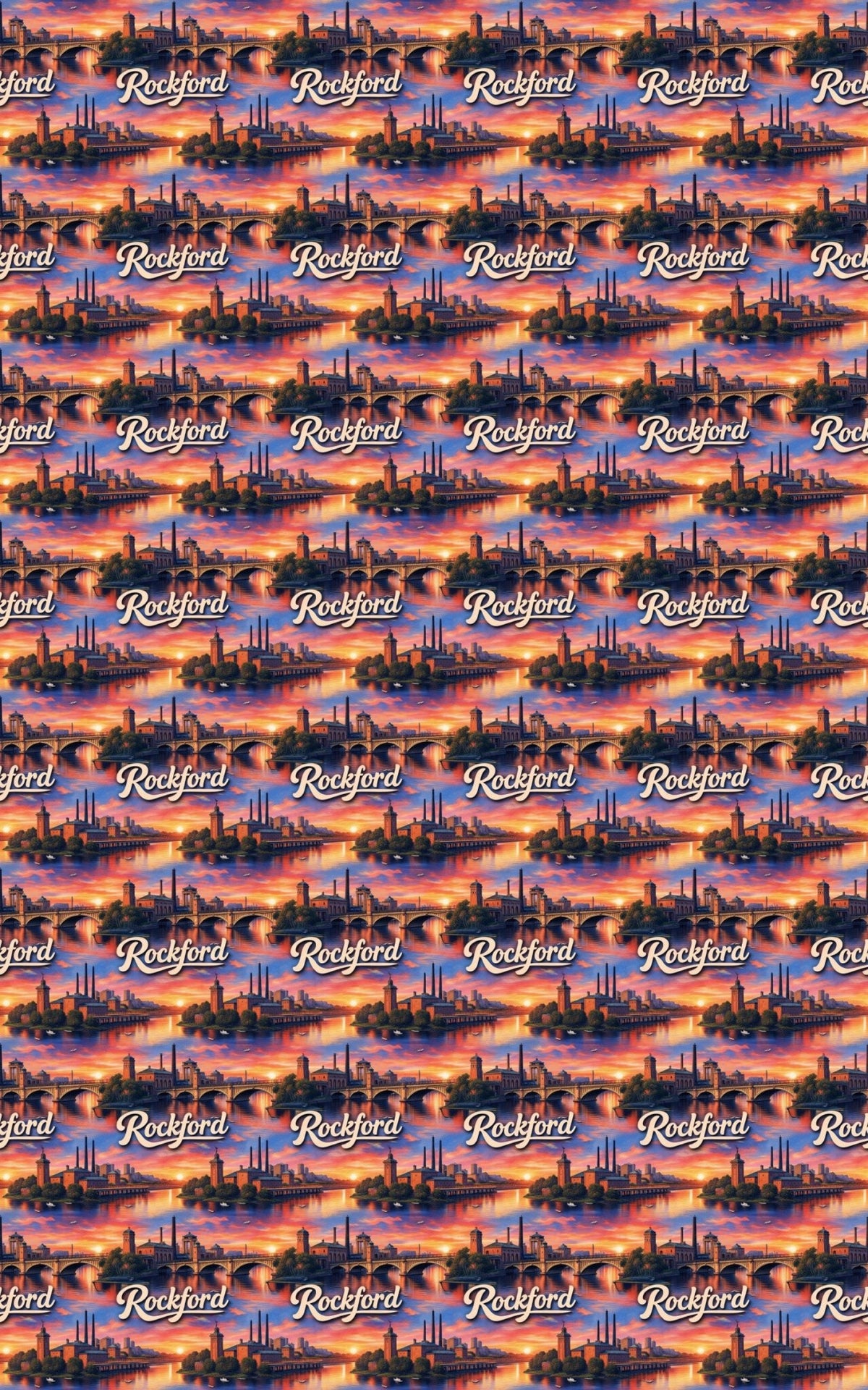 Rockford River Brick - London Penny Gift Wrap
