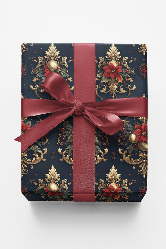 LIMITED TIME | Royal Holiday Crest Wrapping Paper