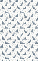 Russian Blue Calm - London Penny Gift Wrap