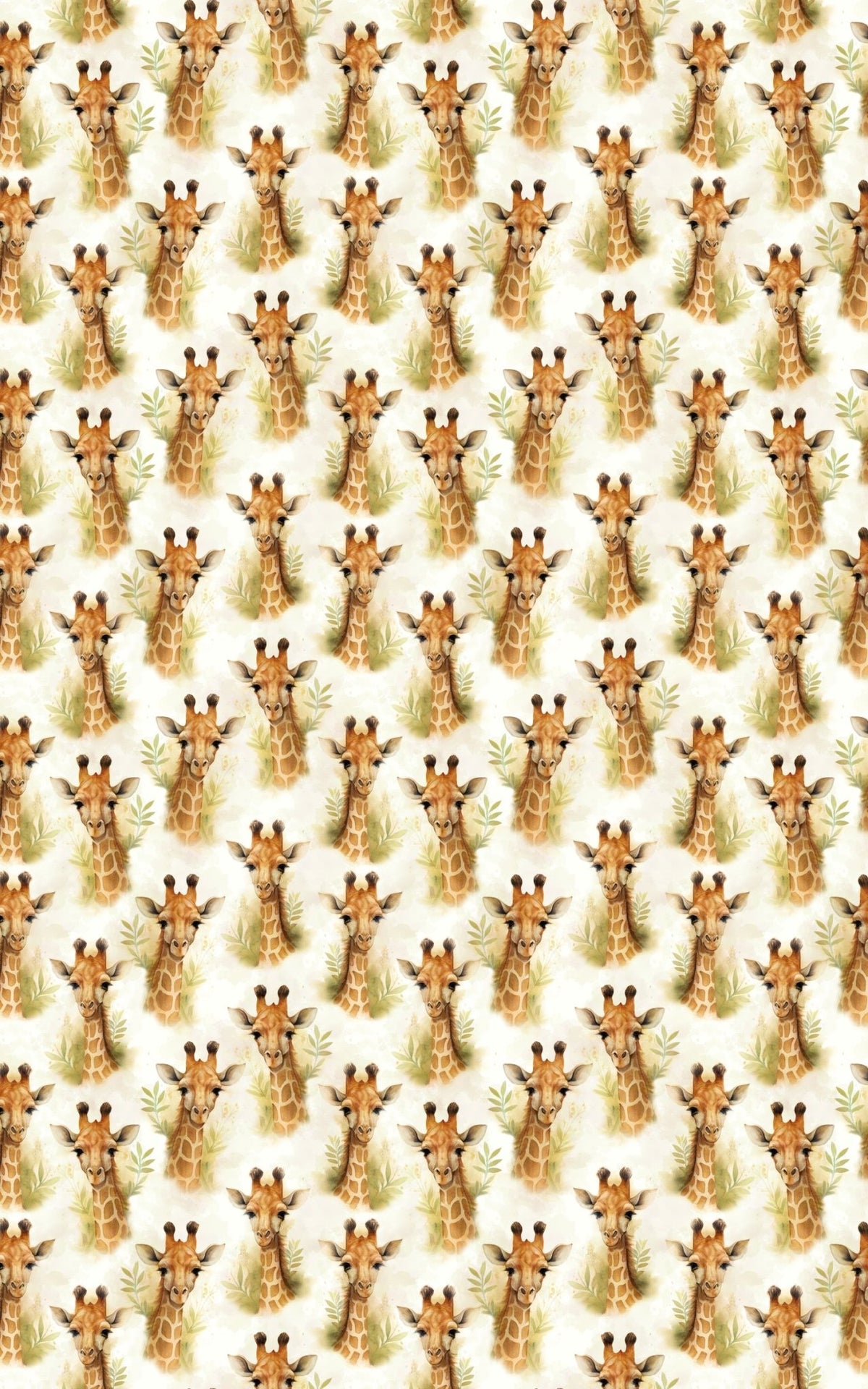 Safari Stroll: Giraffe - London Penny Gift Wrap