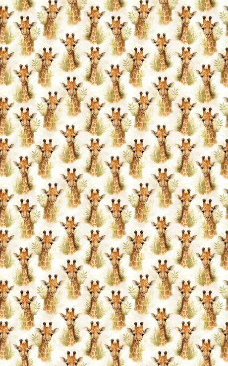 Safari Stroll: Giraffe - London Penny Gift Wrap