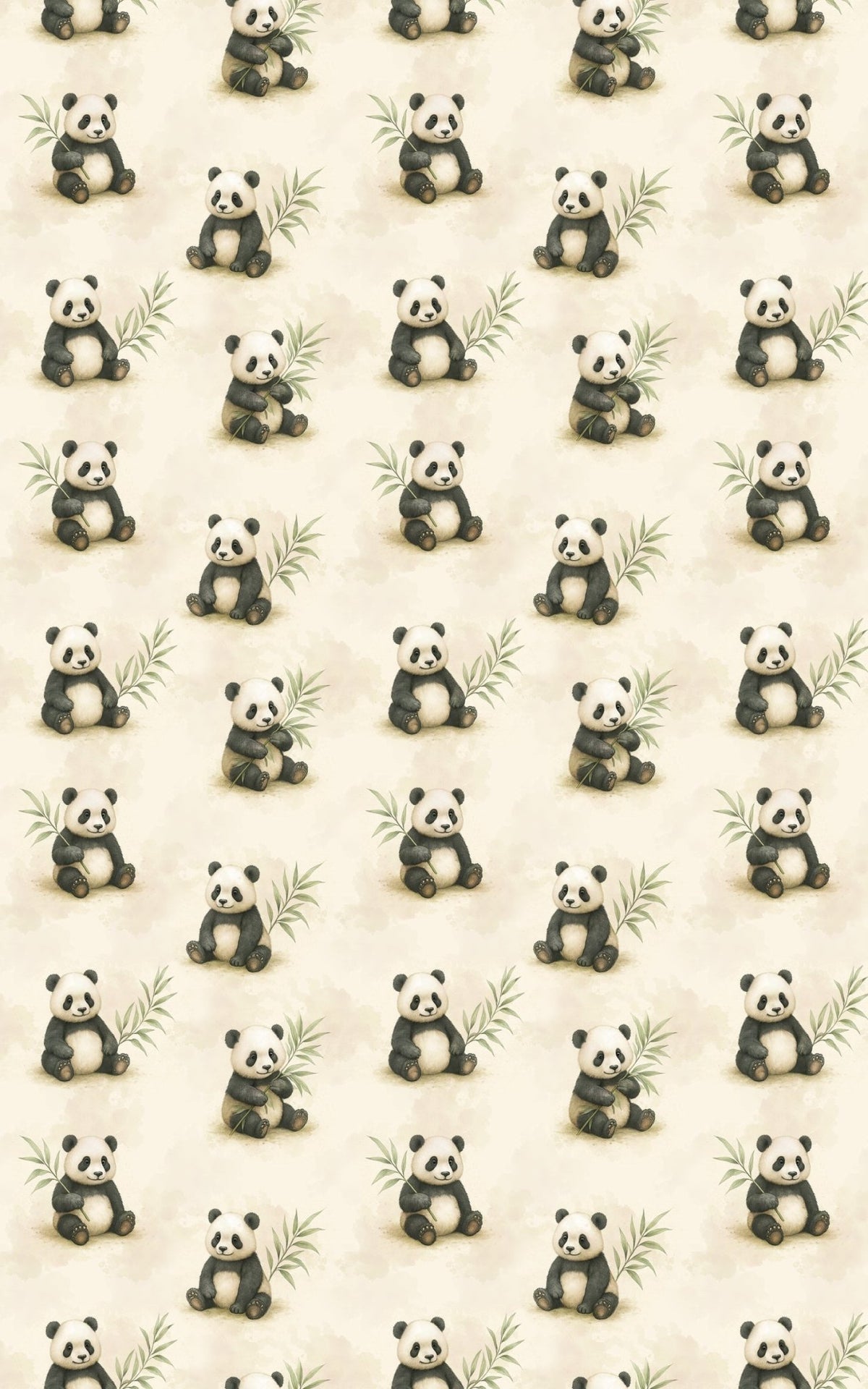 Safari Stroll: Panda - London Penny Gift Wrap