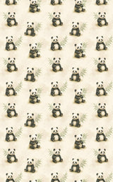 Safari Stroll: Panda - London Penny Gift Wrap
