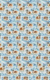 Saint Bernard Summit - London Penny Gift Wrap