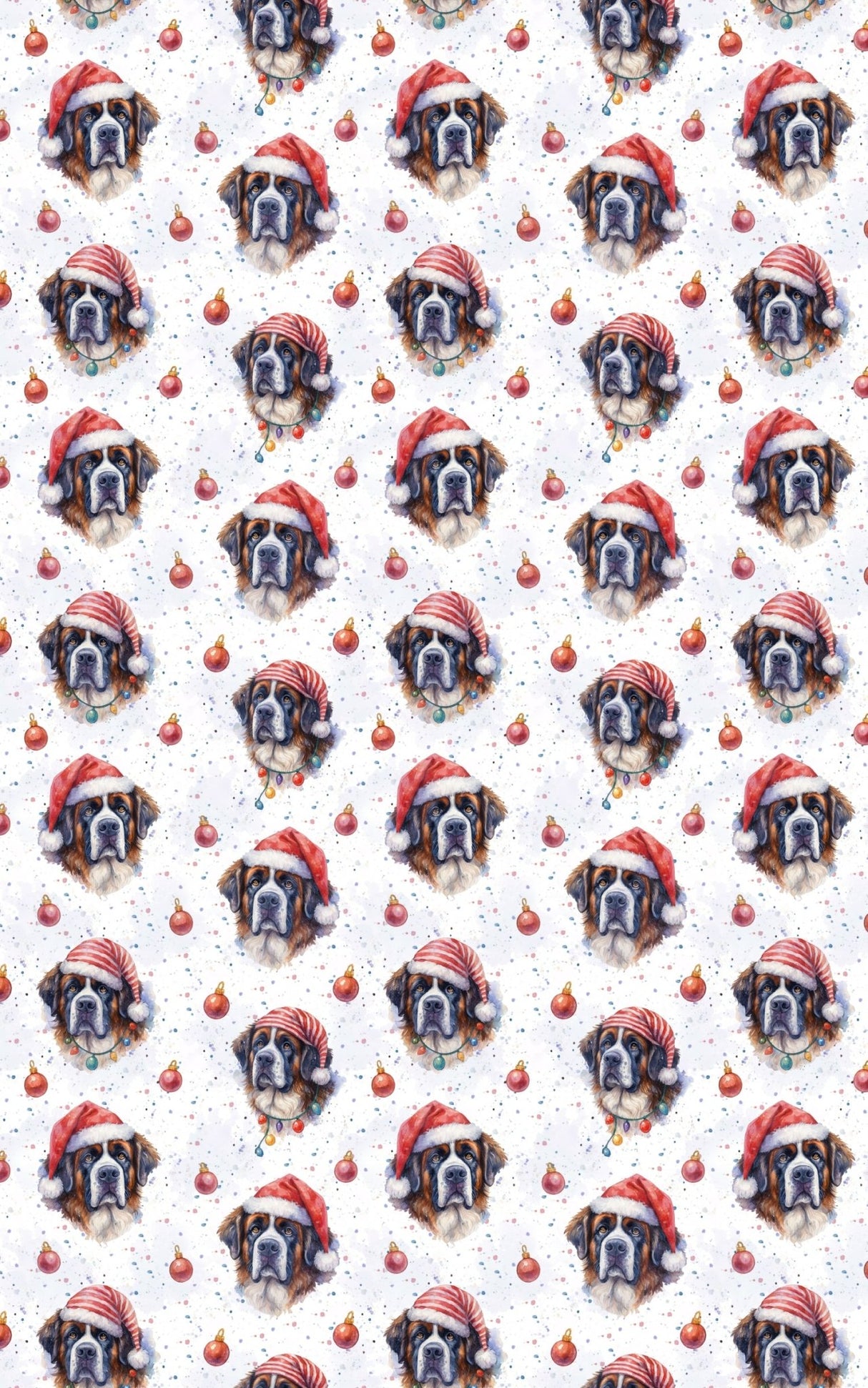 Santa Bernard - London Penny Gift Wrap