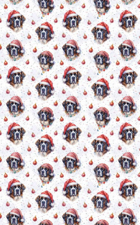 Santa Bernard - London Penny Gift Wrap