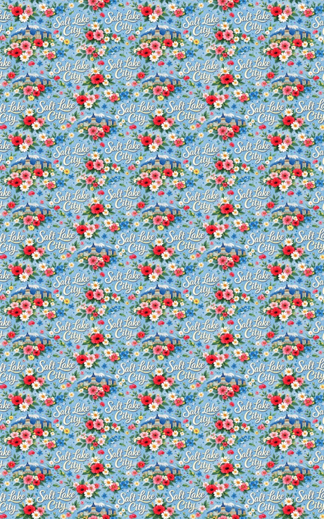 Salt Lake City - London Penny Gift Wrap