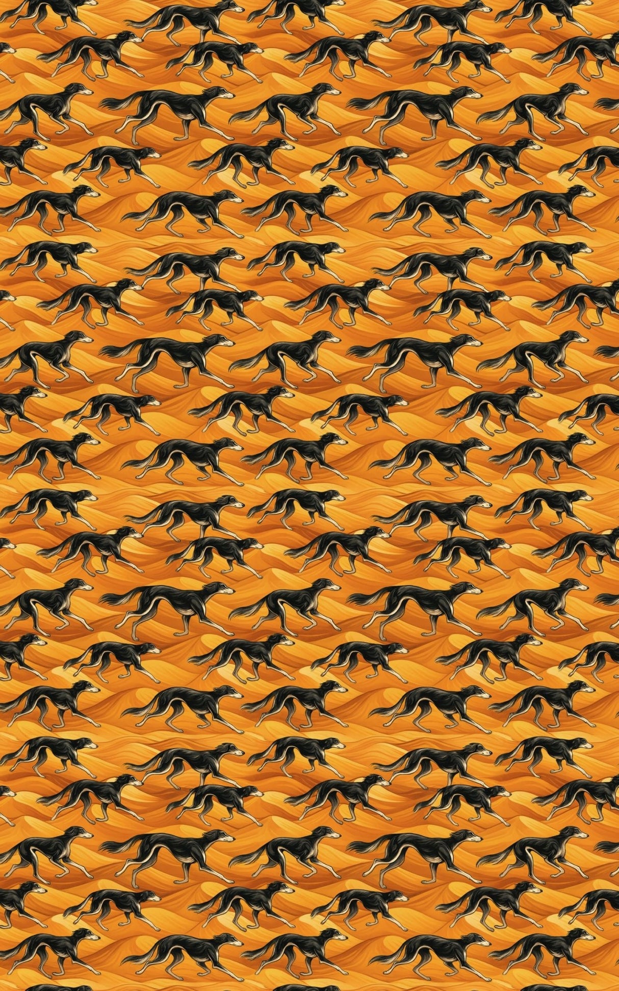 Saluki Sands - London Penny Gift Wrap