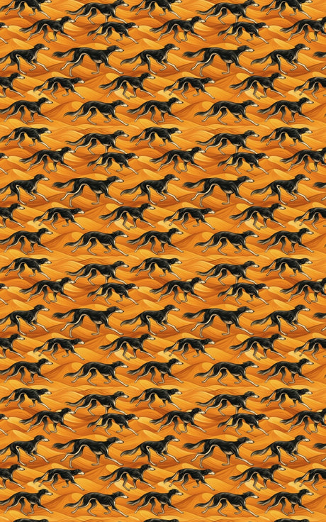 Saluki Sands - London Penny Gift Wrap