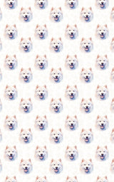 Samoyed Snowfall - London Penny Gift Wrap