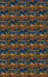 San Antonio Riverwalk Nights - London Penny Gift Wrap
