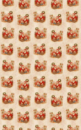 Cookie Time with the Clauses - London Penny Gift Wrap