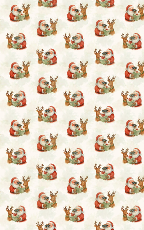 Holiday Birdwatch - London Penny Gift Wrap