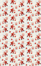 Bowling with Claus - London Penny Gift Wrap