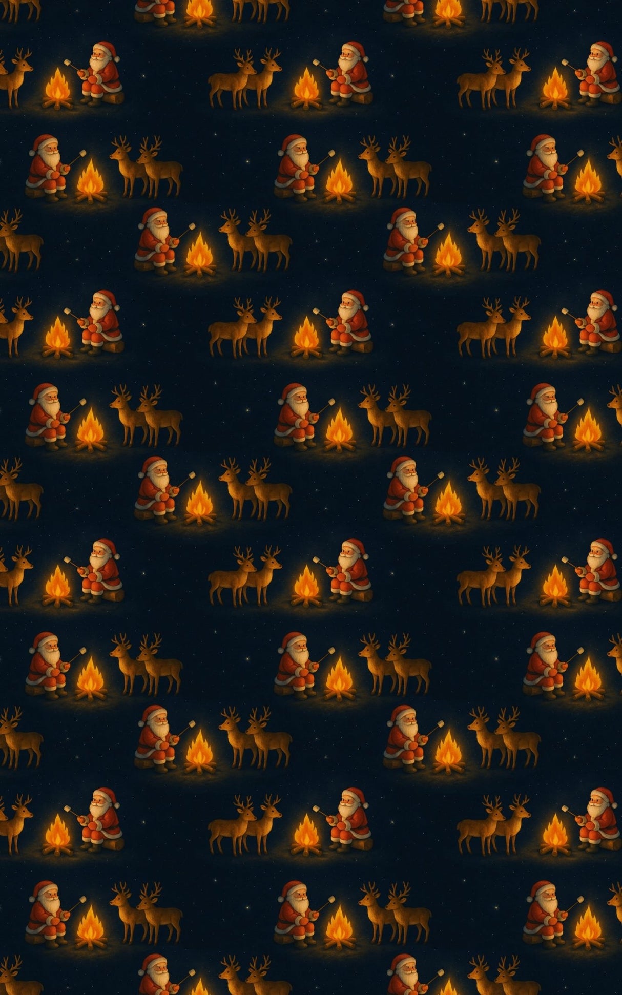 S’mores with Santa - London Penny Gift Wrap