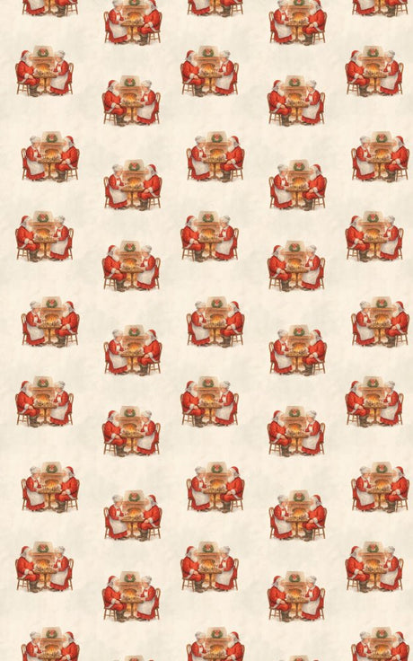 The Claus Chess Match - London Penny Gift Wrap