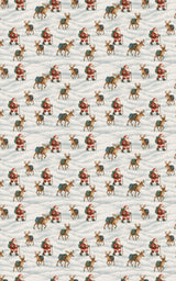 The Hiking Claus - London Penny Gift Wrap