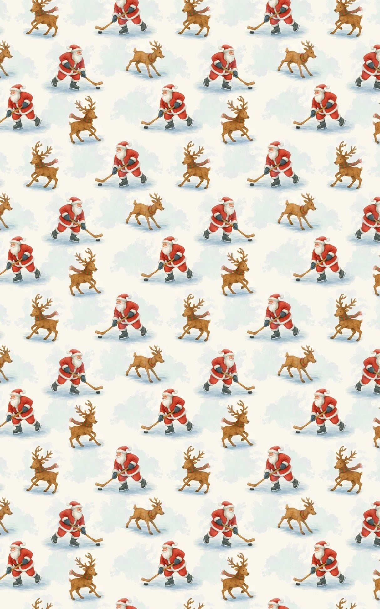 Jingle Bell Hockey - London Penny Gift Wrap