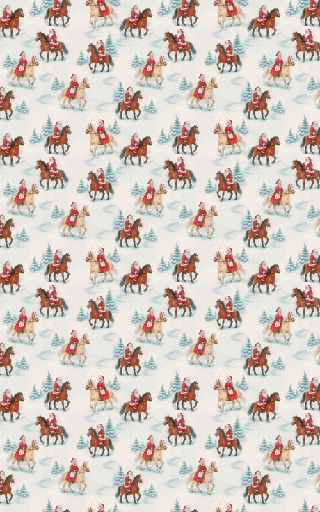North Pole Rodeo - London Penny Gift Wrap