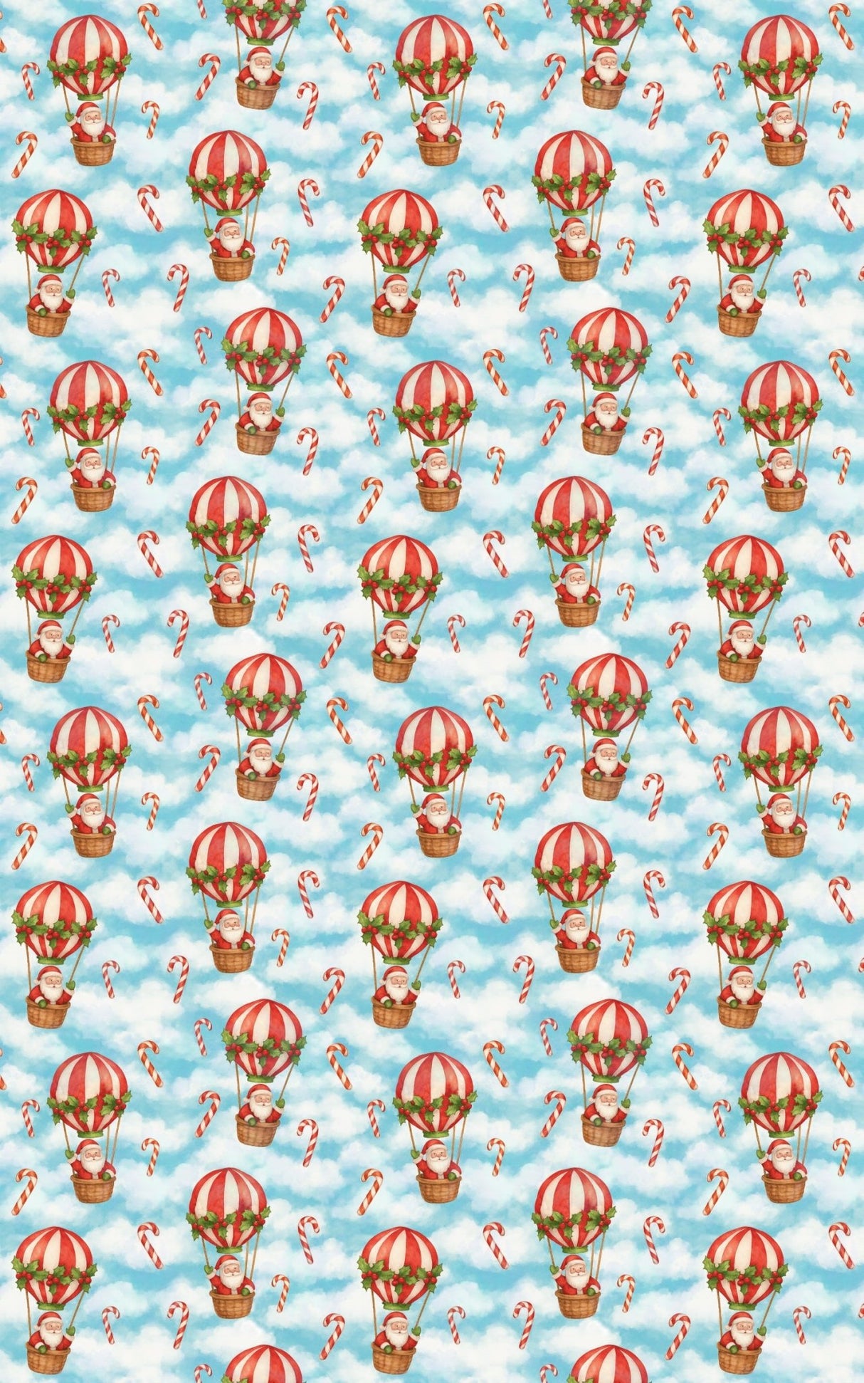 Holiday Balloon Ride - London Penny Gift Wrap