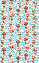Holiday Balloon Ride - London Penny Gift Wrap