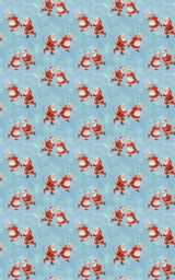 Skating St. Nick - London Penny Gift Wrap