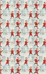 Cardio Claus - London Penny Gift Wrap