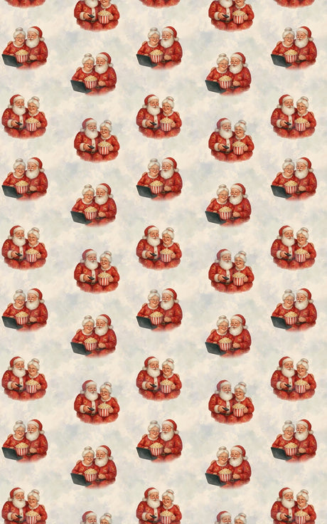 Christmas Movie Night - London Penny Gift Wrap
