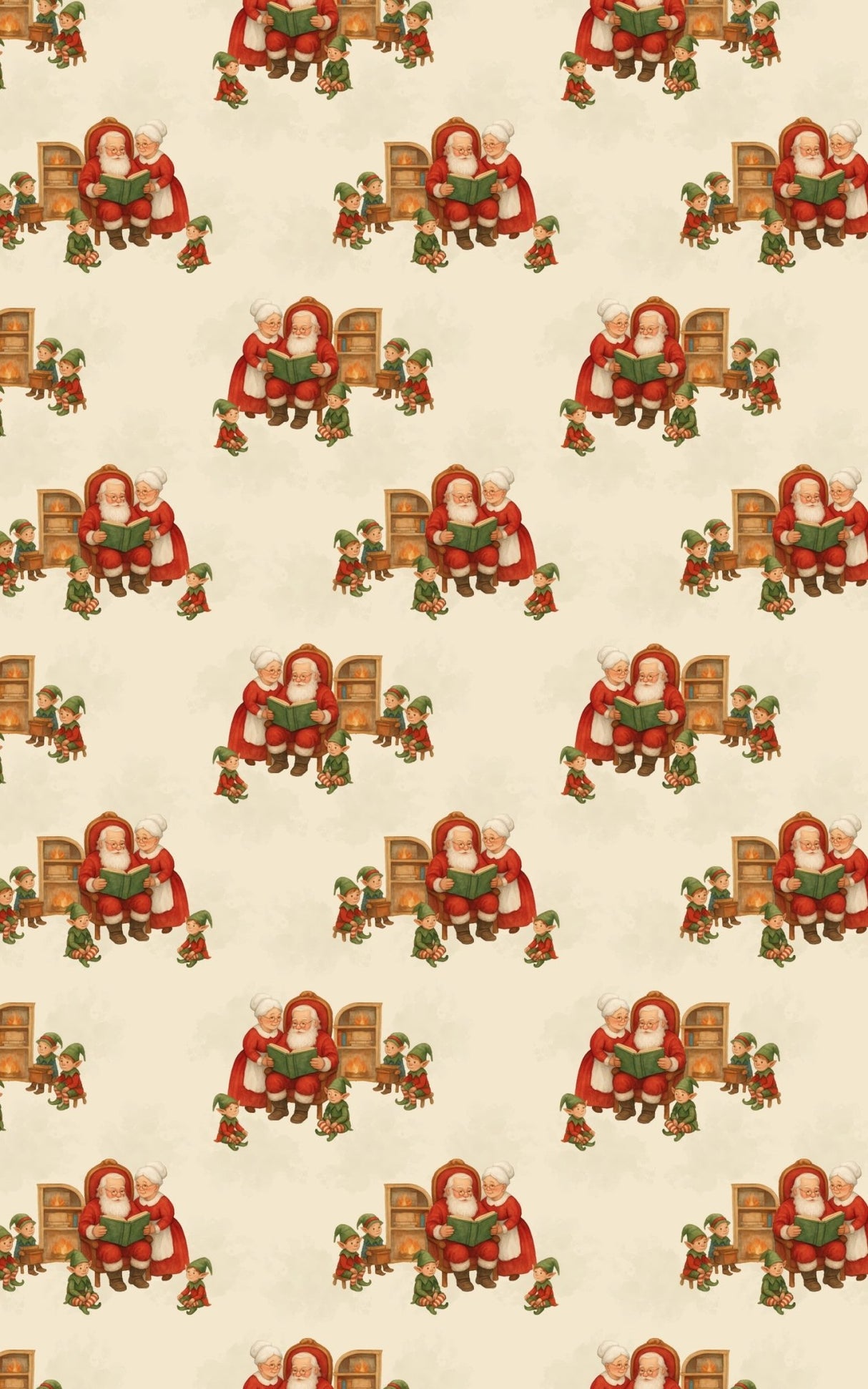 Elf Bedtime Stories - London Penny Gift Wrap