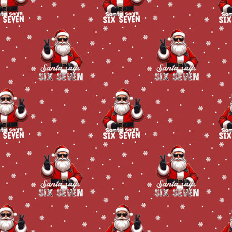 Santa Says 67 Sherpa Blanket - London Penny Gift Wrap