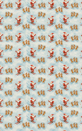 Santa’s Ski Season - London Penny Gift Wrap