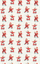 Tai Chi Claus - London Penny Gift Wrap