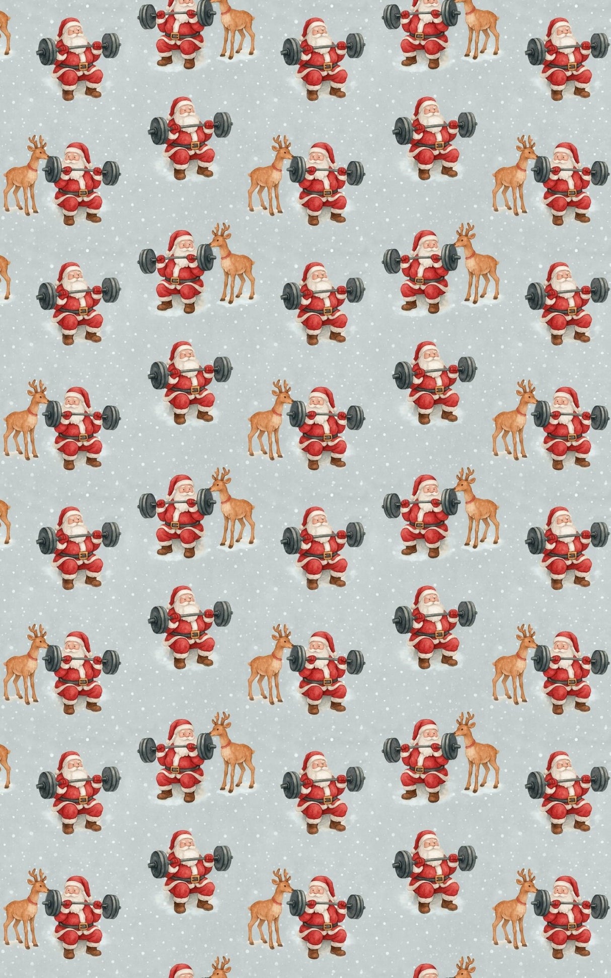 Ho-Ho Heavy Lifts - London Penny Gift Wrap