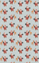 Ho-Ho Heavy Lifts - London Penny Gift Wrap