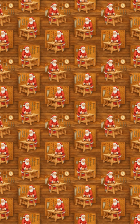 Crafty Claus - London Penny Gift Wrap