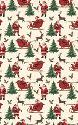 Santa’s Yuletide Journey - London Penny Gift Wrap