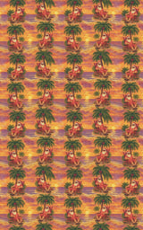 Golden Hour Santa - London Penny Gift Wrap