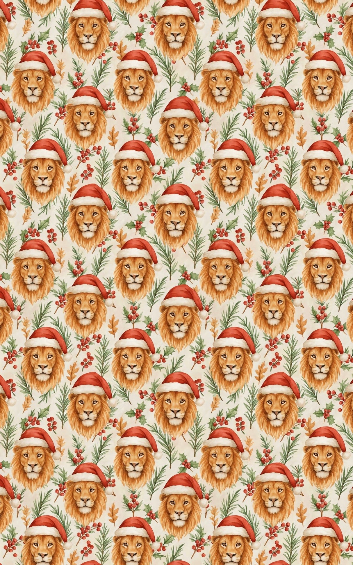 Holiday Roar - London Penny Gift Wrap