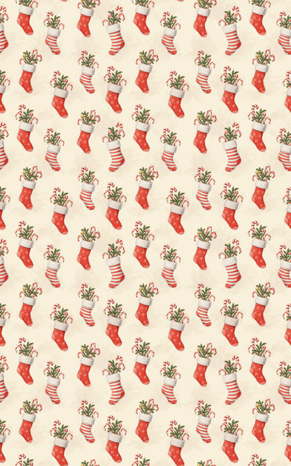 Santa's Sock Pattern
