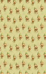 Santa's Workshop - London Penny Gift Wrap